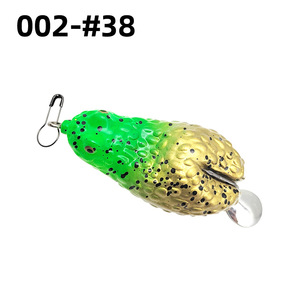 Señuelo de pesca biónico acción de natación vívida falda de silicona señuelo de rana suave Natural Topwater 4cm 6g 5,5 cm 13g - Product Image 6