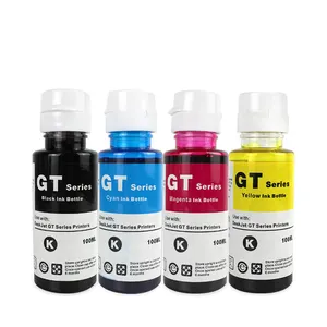 Hoge Kwaliteit Dye Inkt Refill Inkt Compatibel Voor Hp Gt 51 52 53 Inkjet Printer