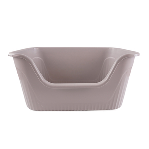 Toilette pour animaux de compagnie de grande taille Toilette portable pour la maison Facile <span class=keywords><strong>à</strong></span> nettoyer Matériel PP <span class=keywords><strong>Bac</strong></span> <span class=keywords><strong>à</strong></span> <span class=keywords><strong>litière</strong></span> pour chat - Product Image 2
