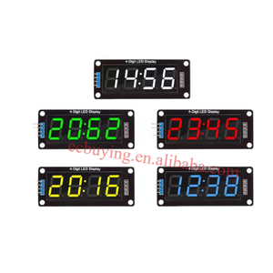 Module d'affichage numérique à tube LED <span class=keywords><strong>TM1637</strong></span> 0,56 pouce à 4 chiffres, rouge, bleu, vert, blanc, jaune - Product Image 1
