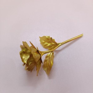 Rosa <span class=keywords><strong>de</strong></span> Oro <span class=keywords><strong>de</strong></span> 24k con <span class=keywords><strong>Tallo</strong></span> <span class=keywords><strong>Largo</strong></span>, Regalo Económico para el Día <span class=keywords><strong>de</strong></span> San Valentín - Product Image 4
