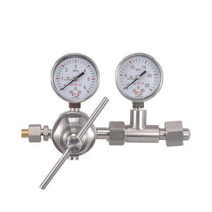 Regolatore di <span class=keywords><strong>Gas</strong></span> Double-An SA-13001 in Acciaio Inox 316L, Misure da 1/4\" a 1\", per Ossigeno con Garanzia di 1 Anno - Product Image 2