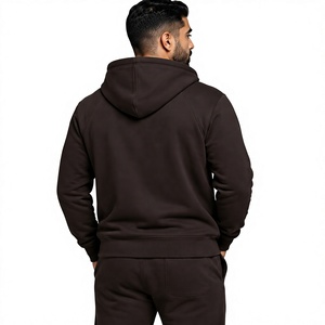 High Quality Men Full Zipper Hoodie 100% Cotton Heavy Weight Breathable Premium Wholesale Custom Plain <b>Zip</b> Hoodie Low Price - Product Image 2