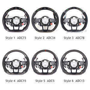 Ajustement pour <span class=keywords><strong>Audi</strong></span> R8 tt mk2 mk3 RS TTS ttrs rs3 <span class=keywords><strong>rs6</strong></span> RS4 RS5 RS7 A3 A4 A5 A6 A7 A8 B9 Q3 Q5 Q7 C8 fibre de carbone LED volant de voiture - Product Image 6