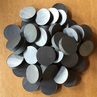 Aimant industriel en ferrite/céramique de haute qualité D15X3MM avec services de soudage et de découpe