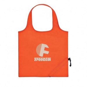 Sac de courses pliable réutilisable robuste personnalisé avec logo imprimé - Product Image 4