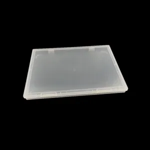 School Supplies Transparent Clear File Organizer A4 Paper Folder Plastic Filling Box