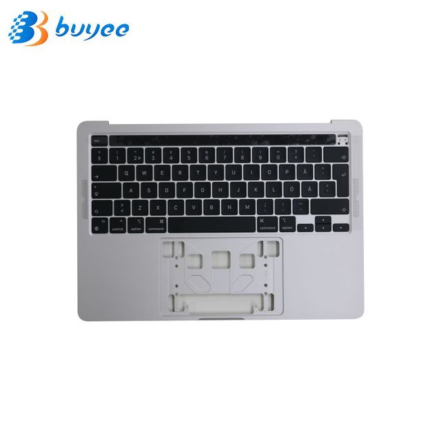 Laptop Topcase Top Case Palmrest for MacBook Pro 13'' A2289 A2338 Silver/Gray Swedish Keyboard 2022