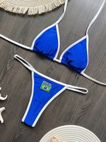 TW 2025-Maillots de bain patchwork pour femmes, maillots de bain avec jupe, ensemble solide de deux pièces, maillots de bain