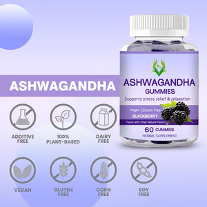 วิตามินสมุนไพรพรีเมียม อัชวาคานธา กัมมี่ส์ ช่วยปรับสมดุลอารมณ์ ผ่อนคลายช่วงกลางวัน รสแบล็กเบอร์รี่ธรรมชาติ - Product Image 6