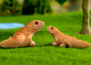 โมเดลสัตว์จิ๋ว งานเรซิ่นเหมือนจริง รูปจิ้งจก เฮกซาเซราทอปส์ อ็อกโซล็อตล์ คาเมเลียน กบ สำหรับพวงกุญแจ ของเล่นเด็ก - Product Image 6