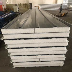 Thiết kế hiện đại chống cháy EPS Tấm bánh <span class=keywords><strong>sandwich</strong></span> thép kim loại Bảng điều chỉnh <span class=keywords><strong>Polyurethane</strong></span> bọt tấm - Product Image 2