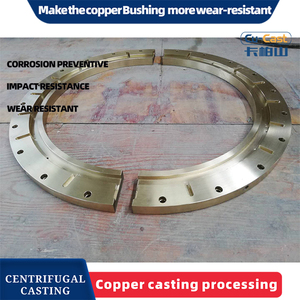 Plaque en laiton graphite autolubrifiante et résistante à l'usure ZCuSn10P1 pour produit de joints d'usinage CNC - Product Image 2