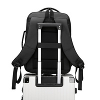 Nueva Mochila de Viaje para Portátil, Personalizable con Logotipo, de Lujo, Resistente, de Poliéster Oxford, con Puerto USB, Impermeable, Unisex