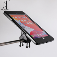 Support de fixation pour tablette en métal EStand avec serrage de sécurité pour iPad/Surface/Acer/Huawei Tab, chariot de transport, écran