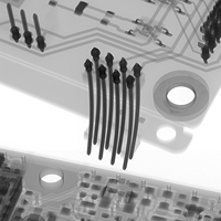 Machine d'inspection aux rayons X à micro-focalisation Seamark 2.5D 130KV pour les tests de circuits imprimés, plateforme d'inspection de grande surface X6600BM