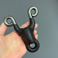 Vente en gros, personnalisation OEM, lance-pierre en caoutchouc TOMATO pour la randonnée et la chasse, 20-3cm, noir/orange/marron