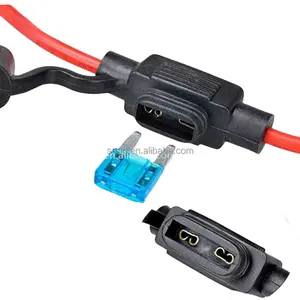 superior quality SEUO Brand Mini 14AWG Waterproof blade in line fuse automotive holder