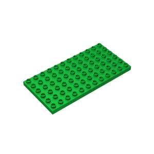 [Gobricks] GDS-D026 gros grande brique plaque en plastique 6x12 grands blocs de construction pièces avec <span class=keywords><strong>72</strong></span> trous - Product Image 5