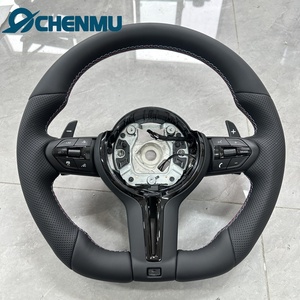 Volant chauffant <span class=keywords><strong>de</strong></span> Vibration ACC en cuir <span class=keywords><strong>de</strong></span> Type D <span class=keywords><strong>de</strong></span> haute qualité pour BMW F10 F30 F32 E70 E90 E71 M3 M6X1X3X5 modifié et amélioré - Product Image 1