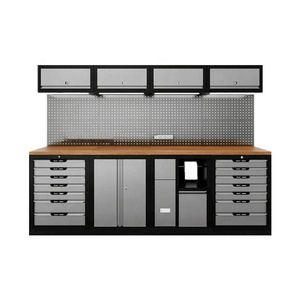 Professional Factory <b>Cabinet</b> Garage Tool Set Steel <b>Outdoor</b> Garage Storage <b>Cabinets</b> for Workshop Equipment - Product Image 2