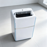 Climatiseur portable 9000/12000 BTU 110V 60Hz, refroidissement uniquement, unité mobile avec télécommande pour maison, bureau, camping-car