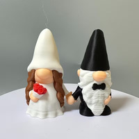 Meilleures ventes transfrontalières FUSEJOY PLA Figurines de nains miniatures imprimées en 3D, poupées, décorations de Noël fantastiques, ornements, projets DIY pour