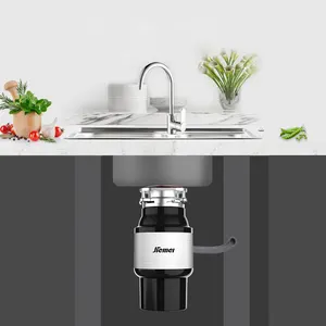 Smart Food Waste Processor Food Waste Disposer Built-In Air Switch Can Be Connected Dish Washer Garbag Dispos