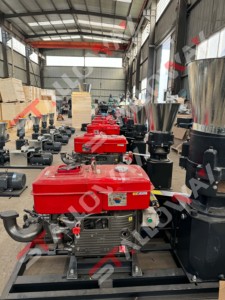 Máy nghiền viên gỗ tự động 220V/380V để chế tạo viên nén từ dăm gỗ - Product Image 2