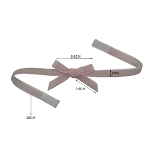 Băng PC Bán Buôn Sản Phẩm Mới 9Mm Nhung Ribbon <span class=keywords><strong>Bow</strong></span> Đóng Gói <span class=keywords><strong>Bow</strong></span> Với Băng Dính Tự Cho Hộp Đồ Trang Sức Gói - Product Image 2