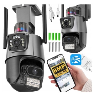 Yoosee 8MP 4K IP Outdoor WiFi PTZ Dual Lens CCTV <b>Camera</b> Auto Tracking Waterproof <b>Security</b> Video Surveillance <b>Light</b> Alarm Cameras - Product Image 1