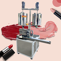 Remplissage automatique de rouge à lèvres baume à lèvres faisant la machine ail chauffé bricolage manuel pâte liquide piment pâte machine de remplissage utilisateur