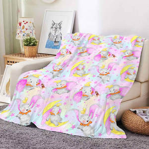 ผ้าห่มผ้าขนแกะสำหรับเด็กทารกผ้าห่มผ้าขนแกะดีไซน์รูปช้างตัวการ์ตูนน่ารัก - Product Image 4