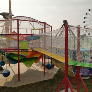 Red de Cuerdas para Exteriores ROPECUBE, Equipo de Juegos para Niños, Parques de Desafío Natural y Áreas de Aventura Familiar - Product Image 1