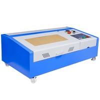 Máquina de Grabado Láser Vevor 3020 de 50W/40W, Máquina de Corte Láser CO2, Máquina para Hacer Sellos, Madera MDF, Venta Directa de Fábrica