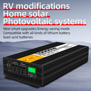 Inversor de Corriente de 12V a 220V, Onda Pura, 2000W, 3000W, 4000W, 5000W, 6000W, 8000W, 10000W, para Auto, RV, Casa, Energía Solar - Product Image 3