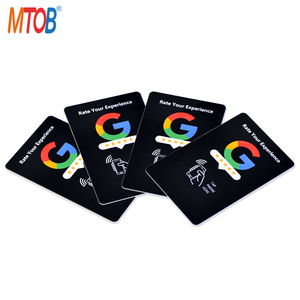 Fabrika fiyat Google İnceleme musluk kartı 13.56MHz Google yorum kartı NFC PVC Google NFC yorum kartı - Product Image 4