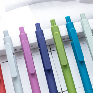 Penne Multicolore a Punta Fine 0.5mm, Penne Nere per Scrittura Fluida, Penne Stilografiche Giapponesi Carine con Clip Retrattile - Product Image 3