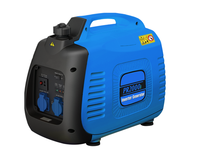 Powerac Power Silent Portable Gasoline&LPG Single Phase 50Hz Eco-Friendly Inverter Generator 1.7KW 113cc for Home
