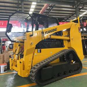 Chargeuses compactes à chenilles pleine grandeur télécommandées à fixation rapide 100hp tête de mulcher à râteau de paysage epa approuvé Euro 5 - Product Image 4