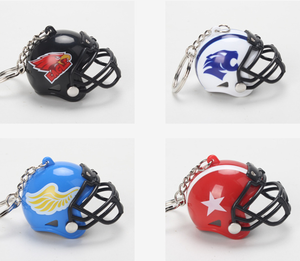 Llavero con Mini Casco de Rugby Personalizado con Logotipo, Mini Casco de Fútbol Americano, Recuerdo del Super Bowl - Product Image 2