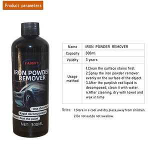 FASSITY 300ml Dissolvant Concentré de Poussière de Fer <span class=keywords><strong>pour</strong></span> Pneus de <span class=keywords><strong>Voiture</strong></span> – Rend les Pneus comme Neufs – N'endommage Pas la <span class=keywords><strong>Peinture</strong></span> – Action Rapide - Product Image 5