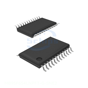 Componente de Chip Electrónico Integrado de Canal del Fabricante 24 TSSOP MB95F654LNPFT-G-SNE2 - Product Image 1