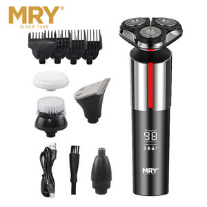 Mry 3 In 1 Haartrimmer Neus Oor Baard Tondeuse Waterdichte Haarverwijdering Oplaadbare Triple Blade Scheerapparaat - Product Image 5
