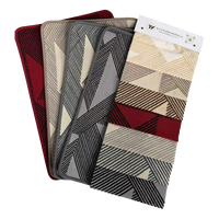Bester Preis Fleckresistenter Polyester-Jacquard-Teppichstoff 350g Maschinell Gewebte Rollenware für Wohnzimmer Schlafzimmer Hotelnutzung