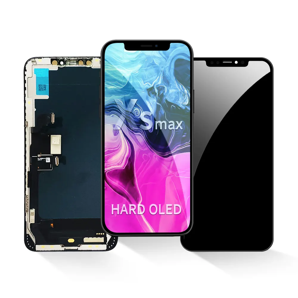 Pantalla táctil para teléfono móvil, piezas de repuesto para pantallas xs max, oem, venta al por mayor