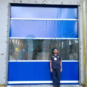 2023 fabrika sıcak satış PVC hızlı rulo düşük fiyat için kepenk kapı yüksek hızlı panjur puerta