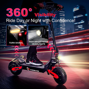 Trottinette électrique à entraînement unique 250W, 48V 13AH, pliable, tout-terrain, charge 150KG, 25KM/H, EN 17128, OEM ODM, MOQ 1 - Product Image 5