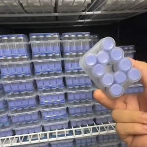 GHK-Cu 99% de pureté, 50mg, qualité cosmétique, tripeptide de cuivre-1, poudre bleue, peptides de collagène, prix usine - Product Image 2