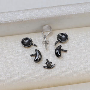 Colgante de Plata S925 con Perla, Diseño Barroco de Panda, Accesorios Versátiles para Mujer, 1890, Soporte Hueco, Conjuntos de Joyería de Moda - Product Image 2